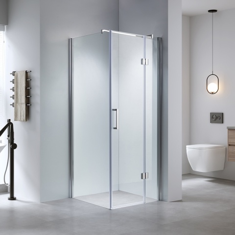KABINA PRYSZNICOWA KWADRATOWA ZES-KZ1390A-80 CHROM 80x80 CM