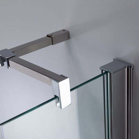 KABINA PRYSZNICOWA KWADRATOWA ZES-KZ1390A-80 CHROM 80x80 CM