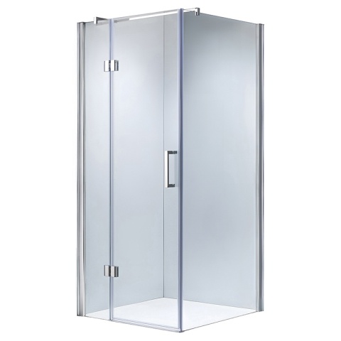 KABINA PRYSZNICOWA KWADRATOWA ZES-KZ1390A-80 CHROM 80x80 CM