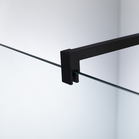 KABINA PRYSZNICOWA KWADRATOWA ZES-KZ1390A-BL-80 CZARNA 80x80 CM