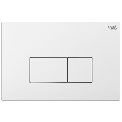 PRZYCISK URUCHAMIAJĄCY SPŁUKUJĄCY DO WC HYDROSAN BUTTON-5-WH BIAŁY PRZEDNI