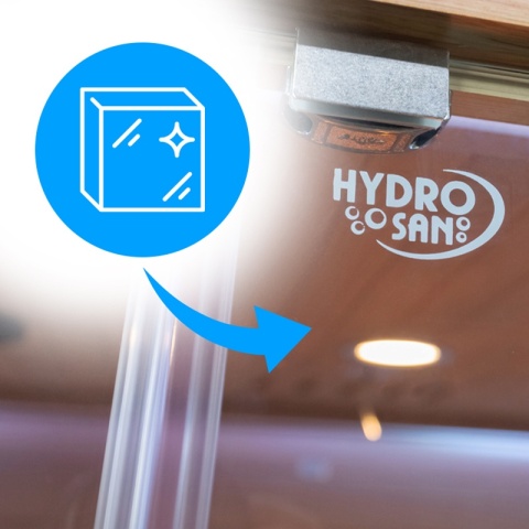 SAUNA OGRODOWA FIŃSKA Z PIECEM ASKER-NEW 4-6 OSOBOWA 180x180 CM