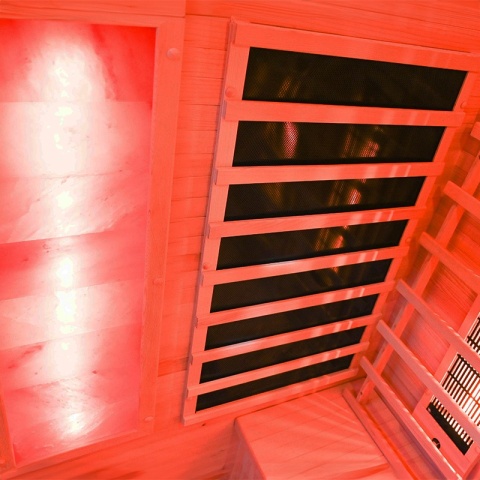 SAUNA SUCHA INFRARED NISKOTEMPERATUROWA ALTA2 2-3 OSOBOWA 120x105 CM