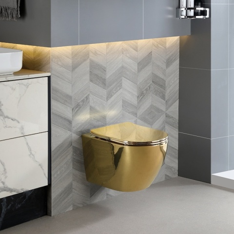 ZESTAW PODTYNKOWY WC STELAŻ GEBERIT DUOFIX MISKA MIZU-GL-WH-TR-03 PRZYCISK DELTA 50 CHROM