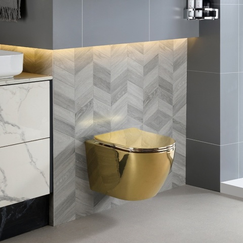 ZESTAW PODTYNKOWY WC STELAŻ GEBERIT DUOFIX MISKA MIZU-GL-BL-TR-03 PRZYCISK DELTA 50 CHROM