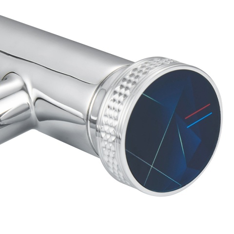 BATERIA UMYWALKOWA ŁAZIENKOWA STOJĄCA NABLATOWA CHLOE-CH CHROM