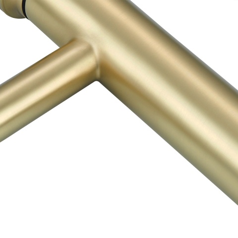 BATERIA UMYWALKOWA ŁAZIENKOWA STOJĄCA NABLATOWA CHLOE-GL-BR SZCZOTKOWANE ZŁOTO