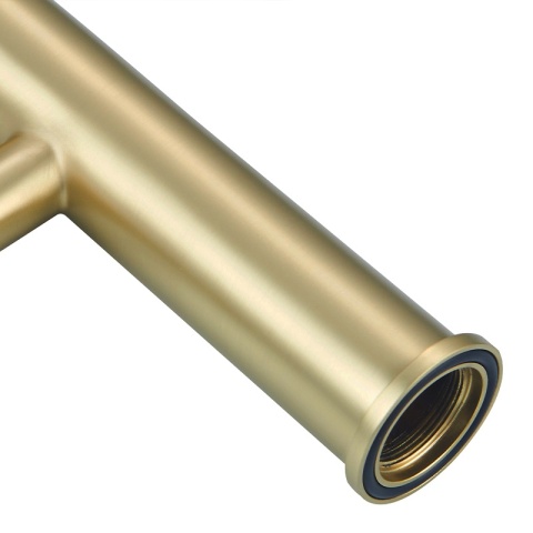 BATERIA UMYWALKOWA ŁAZIENKOWA STOJĄCA NABLATOWA CHLOE-GL-BR SZCZOTKOWANE ZŁOTO