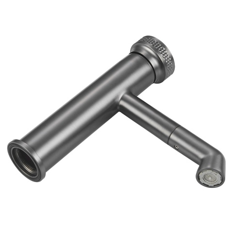 BATERIA UMYWALKOWA ŁAZIENKOWA STOJĄCA NABLATOWA CHLOE-GR-BR SZCZOTKOWANA STAL