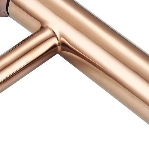 BATERIA UMYWALKOWA ŁAZIENKOWA STOJĄCA NABLATOWA CHLOE-P-GL RÓŻOWE ZŁOTO