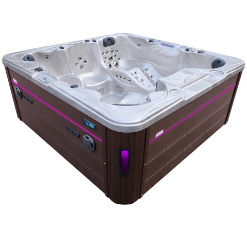 JACUZZI OGRODOWE WANNA SPA703A	CAPPUCCINO OBUDOWA KAWA 230x230 CM