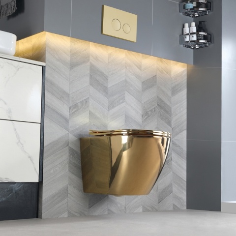 ZESTAW PODTYNKOWY WC STELAŻ GEBERIT DUOFIX MISKA FLOW-GL-WH-TR-03 PRZYCISK DELTA 50 CHROM