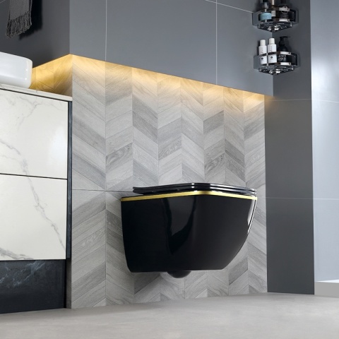 ZESTAW PODTYNKOWY WC STELAŻ GEBERIT DUOFIX MISKA YUZU-BL-GL-TR-03 PRZYCISK DELTA 20 CHROM