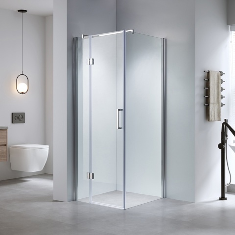 KABINA PRYSZNICOWA KWADRATOWA ZES-KZ1390B-90 CHROM 90x90 CM