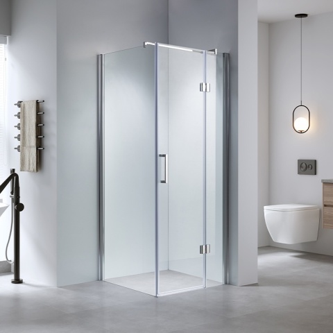 KABINA PRYSZNICOWA KWADRATOWA ZES-KZ1390B-90 CHROM 90x90 CM