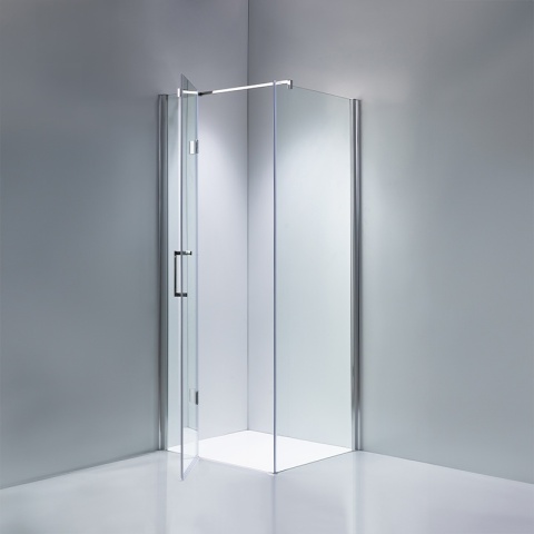 KABINA PRYSZNICOWA KWADRATOWA ZES-KZ1390B-90 CHROM 90x90 CM