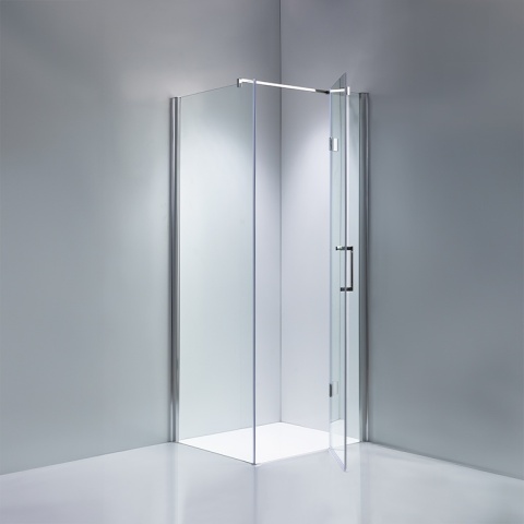 KABINA PRYSZNICOWA KWADRATOWA ZES-KZ1390B-90 CHROM 90x90 CM