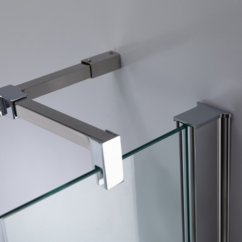 KABINA PRYSZNICOWA KWADRATOWA ZES-KZ1390B-90 CHROM 90x90 CM