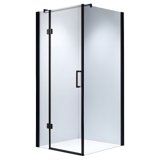 KABINA PRYSZNICOWA KWADRATOWA ZES-KZ1390B-BL-90 CZARNY 90x90 CM