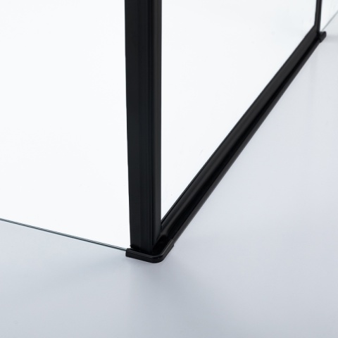 KABINA PRYSZNICOWA KWADRATOWA ZES-KZ1390B-BL-90 CZARNY 90x90 CM