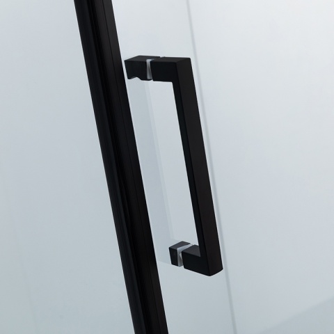 KABINA PRYSZNICOWA KWADRATOWA ZES-KZ1390B-BL-90 CZARNY 90x90 CM