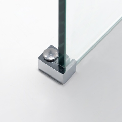 ŚCIANKA SZYBA PRYSZNICOWA SH07-DUO-90X90 WALK-IN 90X90 CM CHROM