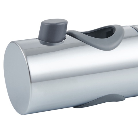 UCHWYT NA SŁUCHAWKĘ DO DRĄŻKA PRYSZNICOWEGO PRZESUWNY UD-1-CH-M22 CHROM 22 MM