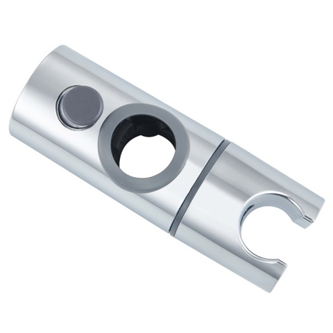 UCHWYT NA SŁUCHAWKĘ DO DRĄŻKA PRYSZNICOWEGO PRZESUWNY UD-1-CH-M22 CHROM 22 MM