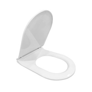 DESKA SEDESOWA WC WOLNOOPADAJĄCA UNIWERSALNA CV-WH-14 BIAŁA POLIPROPYLEN PP