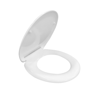 DESKA SEDESOWA WC WOLNOOPADAJĄCA UNIWERSALNA CV-WH-18 BIAŁA DUROPLAST
