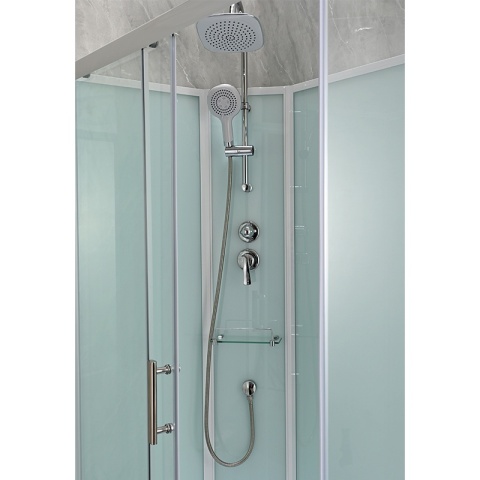 KABINA PRYSZNICOWA PROSTOKĄTNA Z BRODZIKIEM WSH307L LEWA 120x80 CM