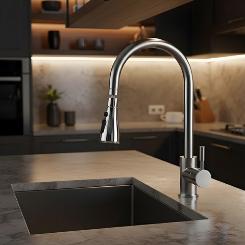 PRZEDŁUŻKA DO KRANU KUCHENNEGO AERATOR PERLATOR 3 TRYBY 360° PERL-2-CH CHROM