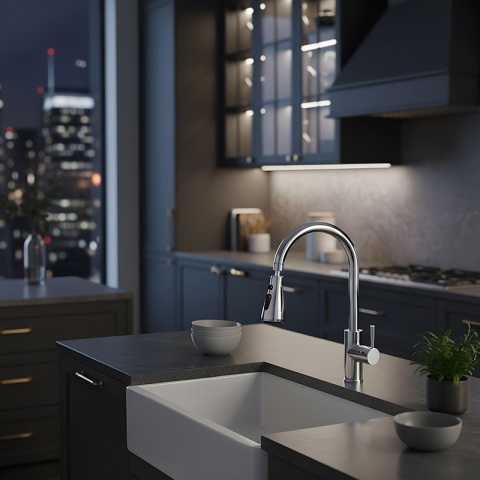 PRZEDŁUŻKA DO KRANU KUCHENNEGO AERATOR PERLATOR 3 TRYBY 360° PERL-2-CH CHROM