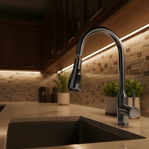 PRZEDŁUŻKA DO KRANU KUCHENNEGO AERATOR PERLATOR 3 TRYBY 360° PERL-2-CH CHROM