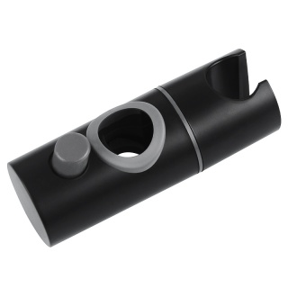 UCHWYT NA SŁUCHAWKĘ DO DRĄŻKA PRYSZNICOWEGO PRZESUWNY UD-1-BL-M22 CZARNY 22 MM