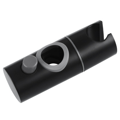 UCHWYT NA SŁUCHAWKĘ DO DRĄŻKA PRYSZNICOWEGO PRZESUWNY UD-1-BL-M22 CZARNY 22 MM