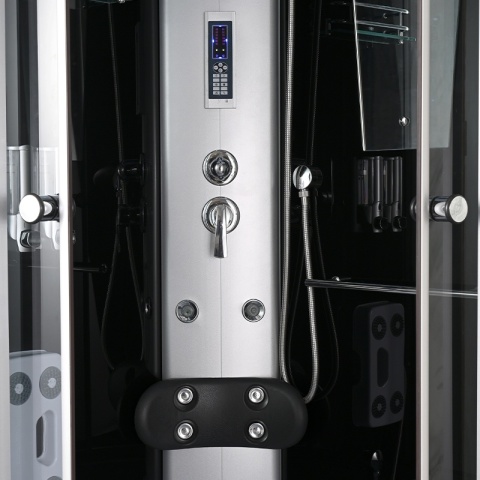 KABINA PRYSZNICOWA Z HYDROMASAŻEM I SAUNĄ WSH7102S 100x100 CM