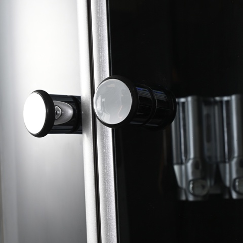 KABINA PRYSZNICOWA Z HYDROMASAŻEM I SAUNĄ WSH7118S 100x100 CM