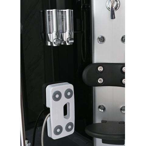 KABINA PRYSZNICOWA Z HYDROMASAŻEM I SAUNĄ WSH7120S 90x90 CM