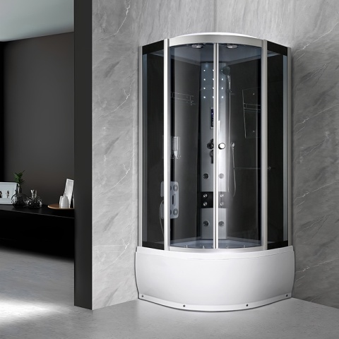 KABINA PRYSZNICOWA Z HYDROMASAŻEM WSH7080 80x80 CM