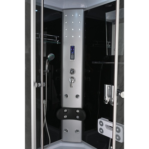 KABINA PRYSZNICOWA Z HYDROMASAŻEM WSH7106L LEWA 120x80 CM