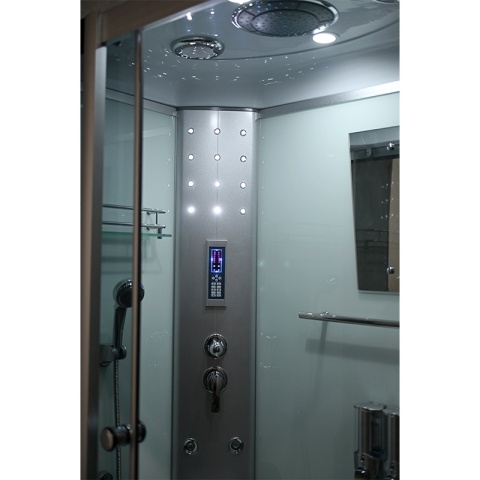 KABINA PRYSZNICOWA Z HYDROMASAŻEM WSH7106LW LEWA 120X80