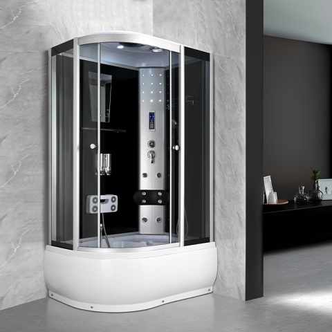 KABINA PRYSZNICOWA Z HYDROMASAŻEM WSH7106R PRAWA 120X80 CM