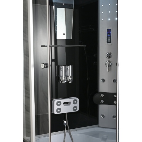 KABINA PRYSZNICOWA Z HYDROMASAŻEM WSH7106R PRAWA 120X80 CM