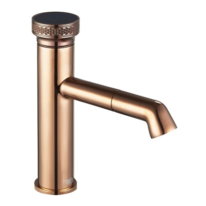 BATERIA UMYWALKOWA ŁAZIENKOWA STOJĄCA NABLATOWA CHLOE-P-GL RÓŻOWE ZŁOTO