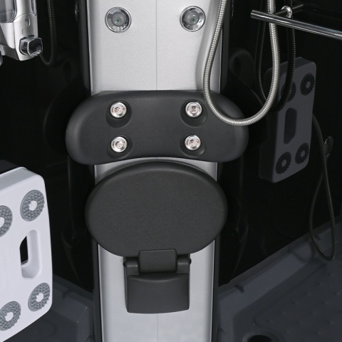 KABINA PRYSZNICOWA Z HYDROMASAŻEM WSH7120 90x90 CM