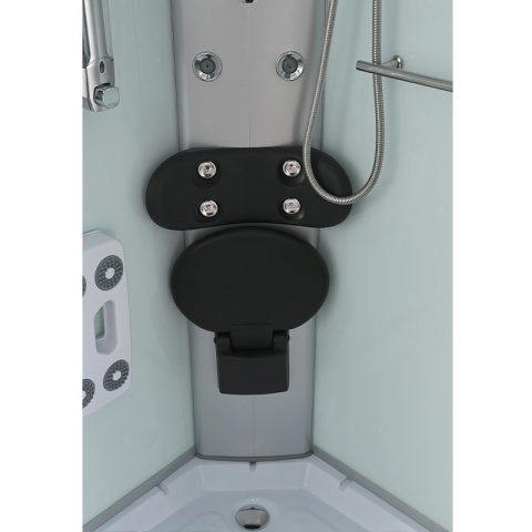 KABINA PRYSZNICOWA Z HYDROMASAŻEM WSH7180W BIAŁA 80x80 CM