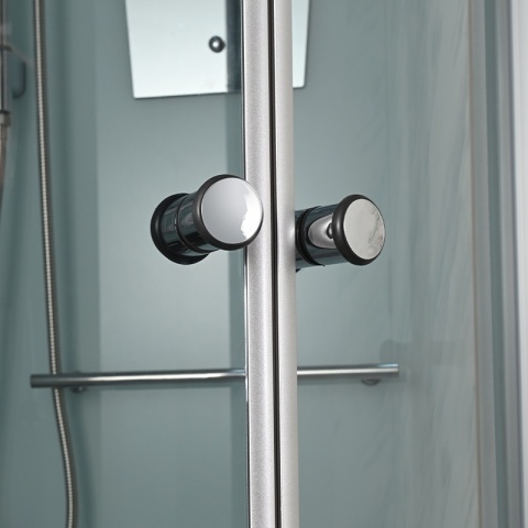 KABINA PRYSZNICOWA Z HYDROMASAŻEM WSH7180W BIAŁA 80x80 CM