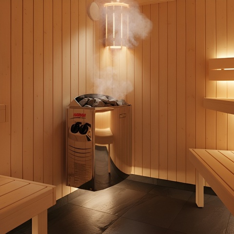 PIEC DO SAUNY FIŃSKIEJ HARVIA BC90 9kW 9000W HV-BC90 ŚCIENNY STALOWY 400V