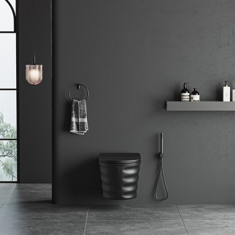 ZESTAW PODTYNKOWY WC STELAŻ GEBERIT DUOFIX MISKA SKAL-MTB-RIM-01 PRZYCISK DELTA 30 BIAŁY